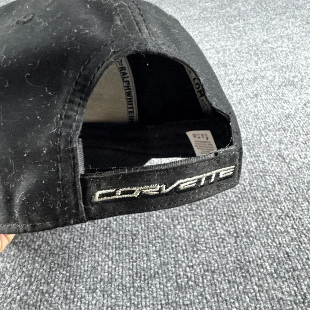 C7 Corvette Z06 Supercharged Black Hat with Carbon Accent Bill - Picture 6 of 9